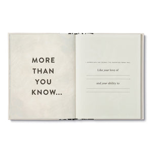 Book - Mom, More Than You Know