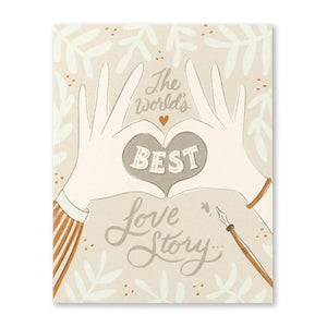 Wedding Card - The World's Best Love Story