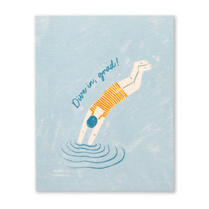 Graduation Card - Dive In, Grad!