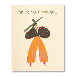 Birthday Card - Another Year of Spectacular