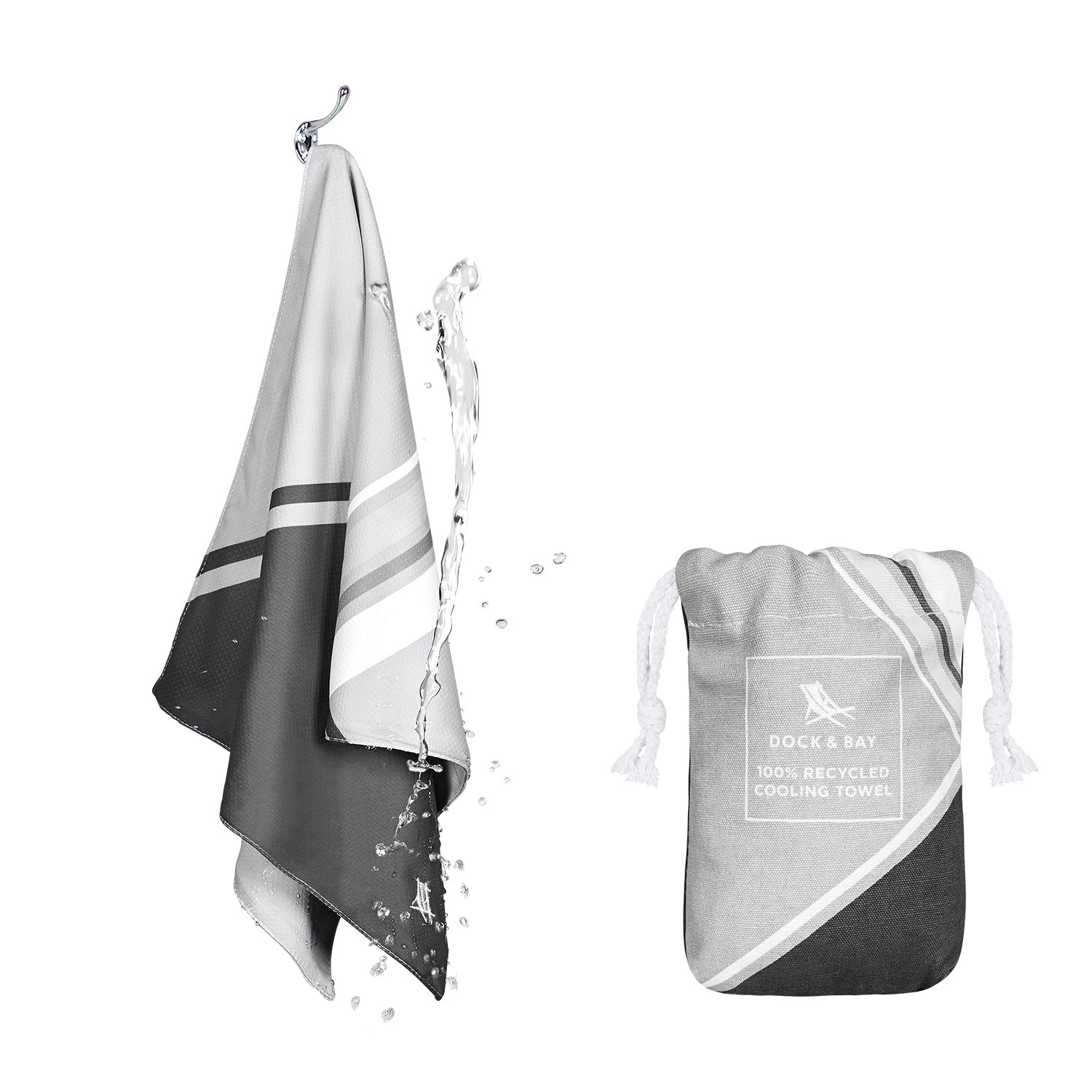Cooling Sports Towel - Pace Grey