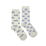 Load image into Gallery viewer, Women&#39;s Crew Socks - Mountains Waves
