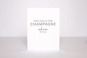 W&C Cards - Champagne & Wine