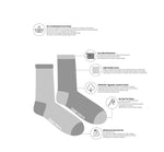 Load image into Gallery viewer, Women&#39;s Crew Socks - Plane &amp; Cloud
