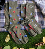 Load image into Gallery viewer, Women&#39;s Crew Socks - Camping

