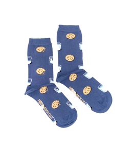 Women's Crew Socks - Milk Cookies