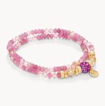 Load image into Gallery viewer, H&amp;B Bracelet - Sparkle Ball™ Double Wrap Merry &amp; Bright LE
