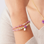 Load image into Gallery viewer, H&amp;B Bracelet - Sparkle Ball™ Double Wrap Merry &amp; Bright LE
