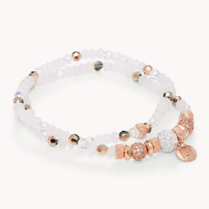 H&B Bracelet - Sparkle Ball™ Double Wrap Snowflake LE