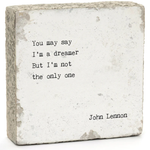 Load image into Gallery viewer, Wall Tile Mini - You May Say I&#39;m a Dreamer
