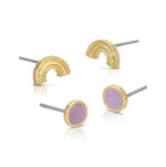 Load image into Gallery viewer, Earrings - Gold Magic s/2

