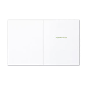 Sympathy Card - Ends with Love
