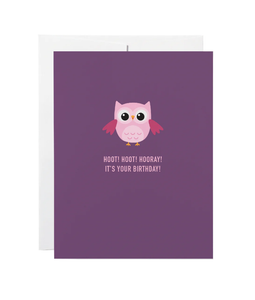 Classy Cards - Owl Birthday