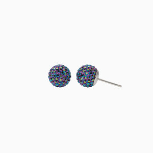 H&B Sparkle Ball™ Stud Earrings - 10mm Supernova