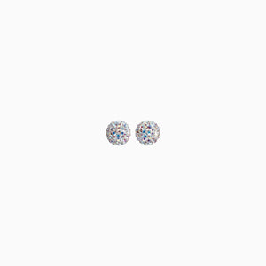 H&B Sparkle Ball™ Stud Earrings - 6mm Aurora Borealis
