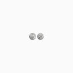 Load image into Gallery viewer, H&amp;B Sparkle Ball™ Stud Earrings - 6mm White

