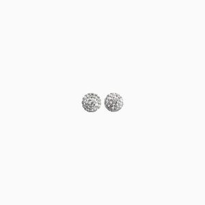 H&B Sparkle Ball™ Stud Earrings - 6mm White