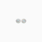 Load image into Gallery viewer, H&amp;B Sparkle Ball™ Stud Earrings - 8mm Aurora Borealis
