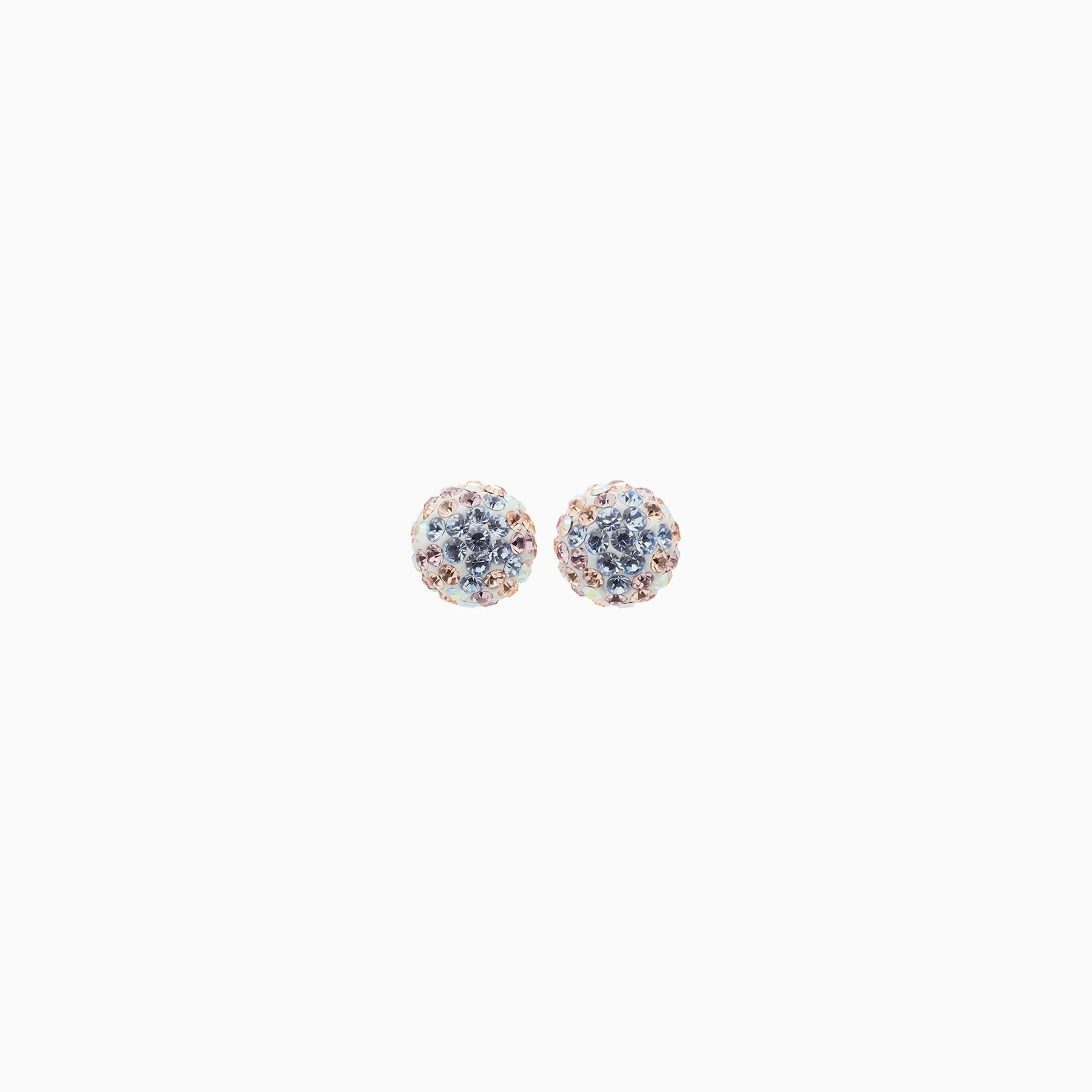 H&B Sparkle Ball™ Stud Earrings - 8mm Ethereal
