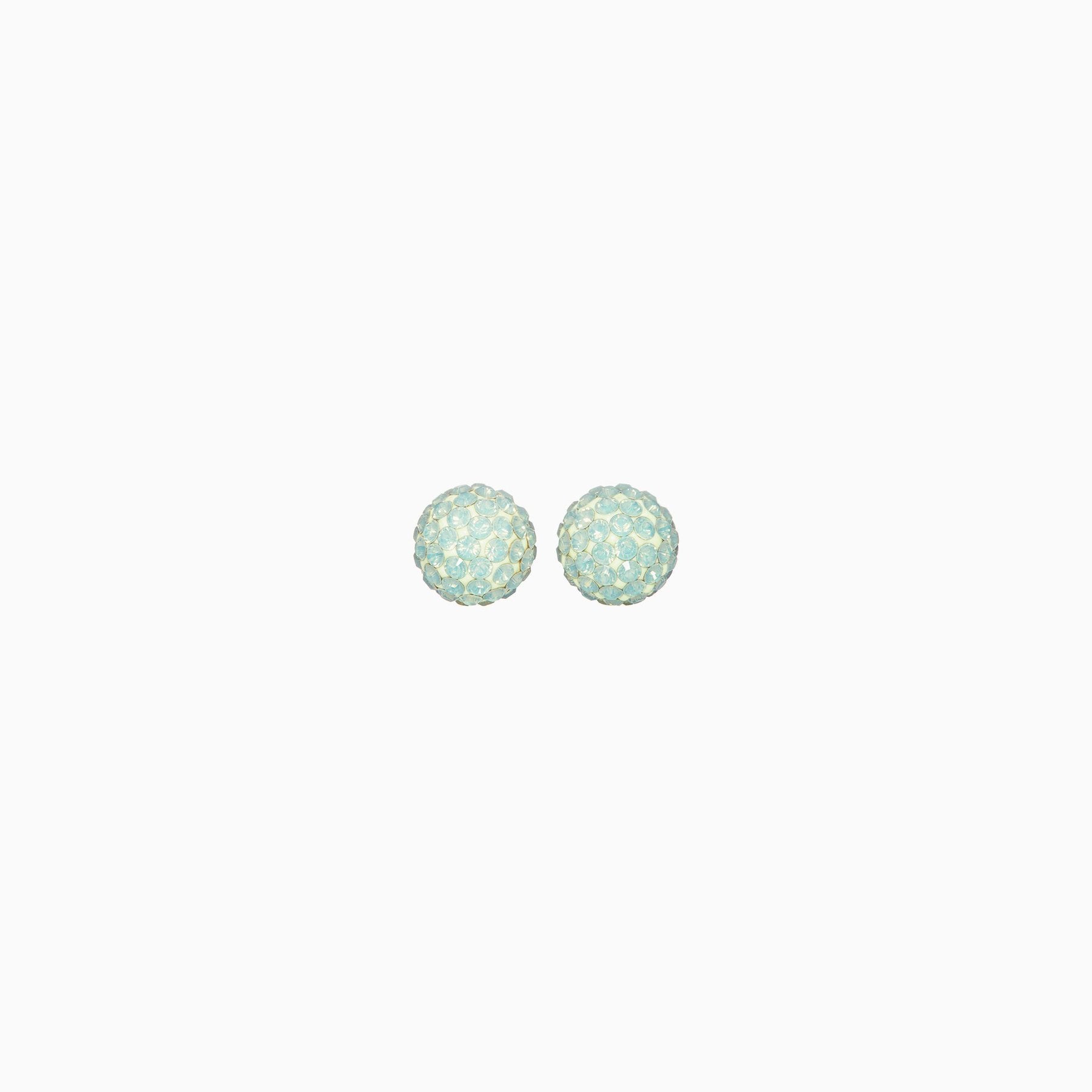 H&B Sparkle Ball™ Stud Earrings - 8mm Succulent