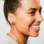 Load image into Gallery viewer, H&amp;B Sparkle Ball™ Stud Earrings - Leopard LE
