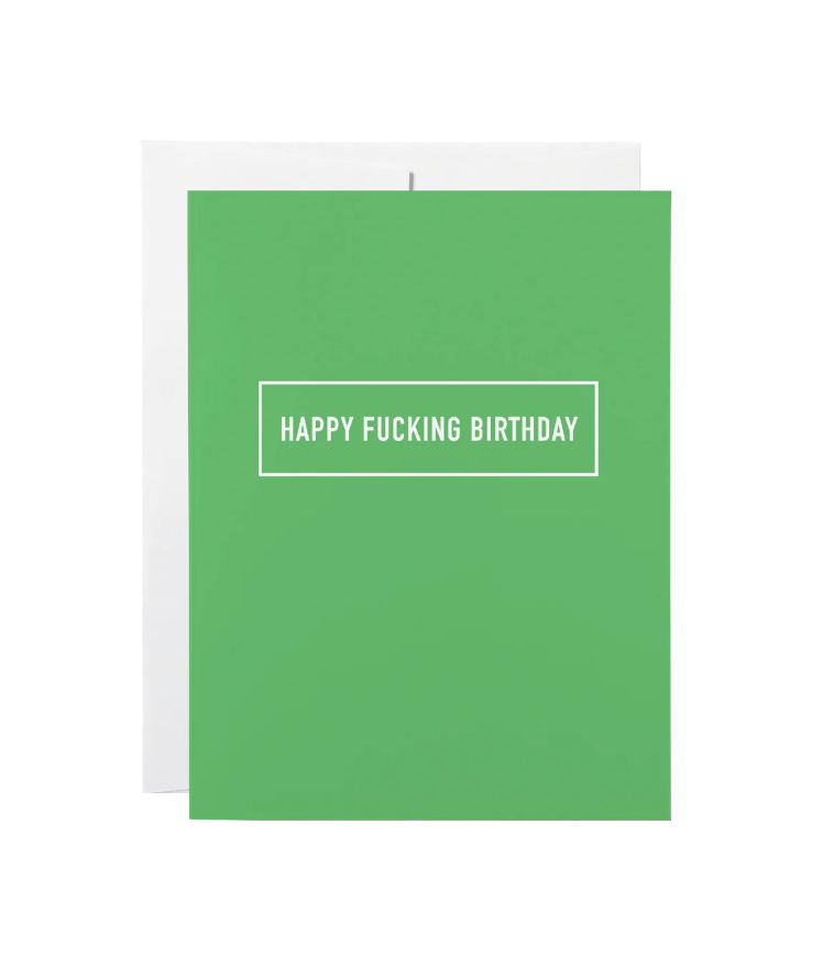 Classy Cards - Happy F*cking Birthday