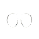 Load image into Gallery viewer, E&amp;E Earrings - Silver &quot;Classic&quot; Hoops 2.0
