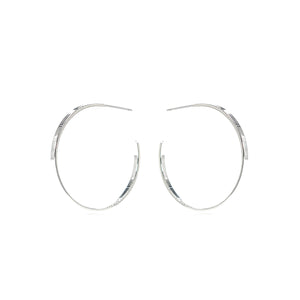 E&E Earrings - Silver "Classic" Hoops 2.0