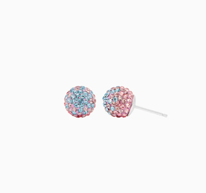 H&B Sparkle Ball™ Stud Earrings - Hydrangea LE