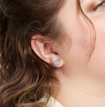 Load image into Gallery viewer, H&amp;B Sparkle Ball™ Stud Earrings - Hydrangea LE
