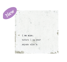 Marble Coaster - I am Mine