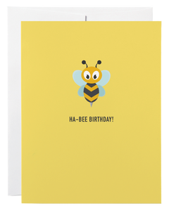 Classy Cards - Ha-bee Birthday!
