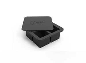 W&P Design Ice Tray - Square Cube Charcoal