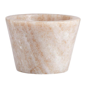 Marble Pinch Bowl - Tan