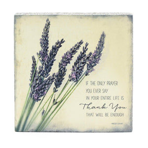 Wall Tile - If the only prayer