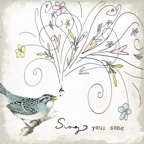 Wall Tile - Sing Your Song
