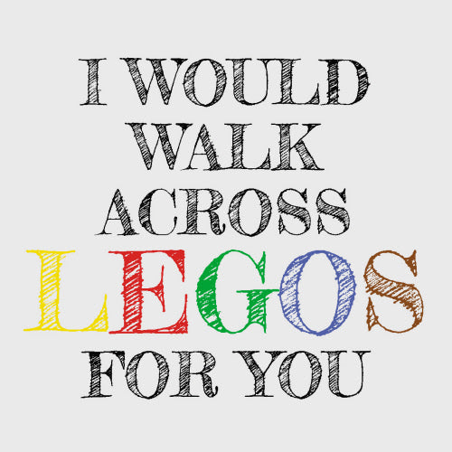 Wood Coaster - Walk Across Lego