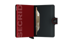 Load image into Gallery viewer, Miniwallet - Matte Black Red
