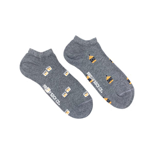 Men's Ankle Socks - Whiskey & Glass