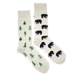 Load image into Gallery viewer, Men&#39;s Midcalf Socks - Bear Tree
