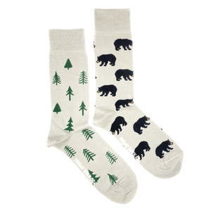 Men's Midcalf Socks - Bear Tree