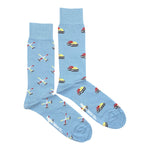 Load image into Gallery viewer, Men&#39;s Midcalf Socks - Rock &amp; Curling
