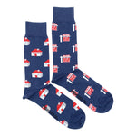 Load image into Gallery viewer, Men&#39;s Midcalf Socks - Real Estate

