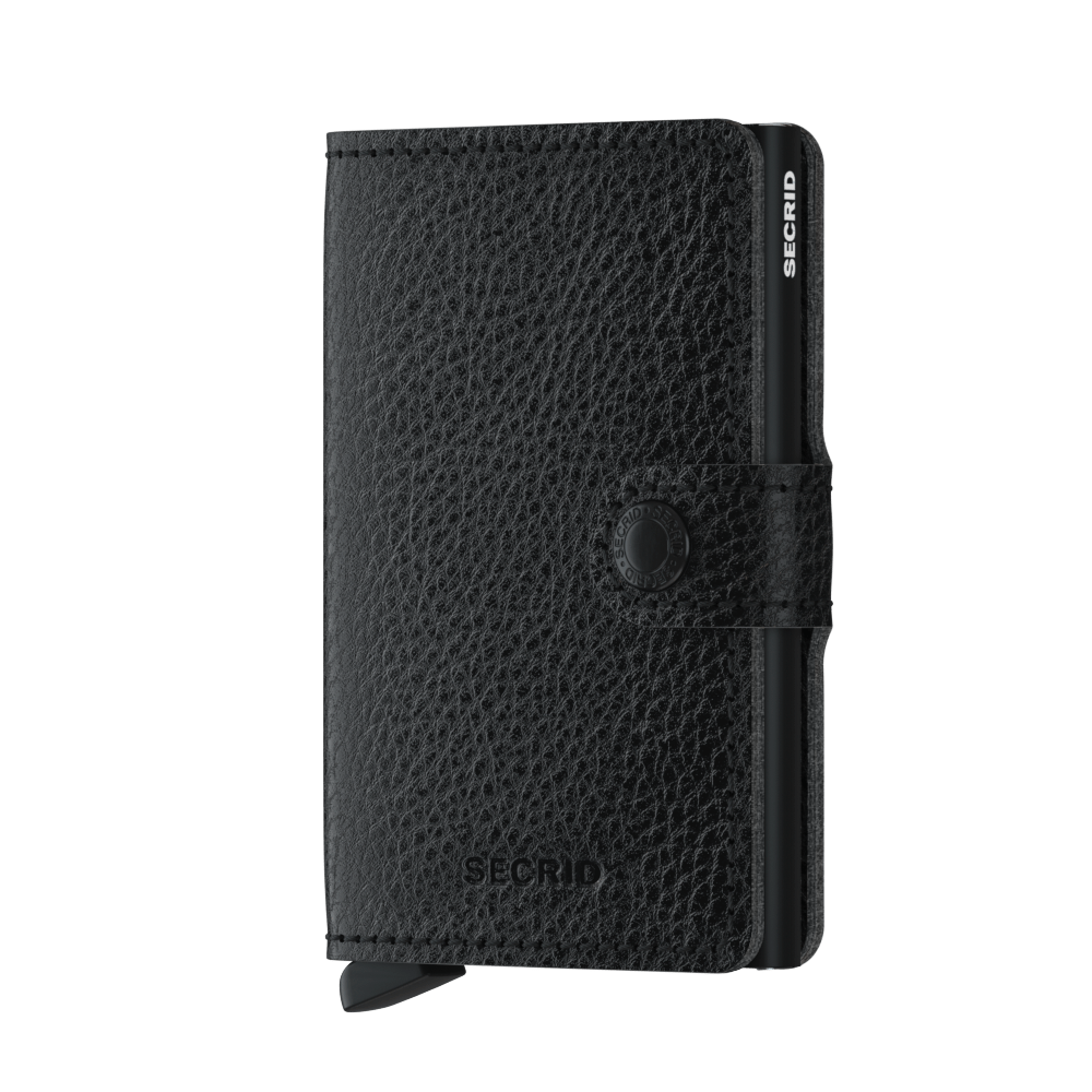 Miniwallet - Veg Black