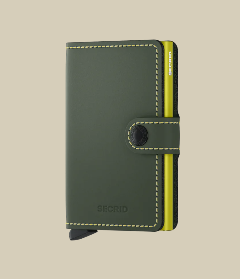 Miniwallet - Matte Green Lime