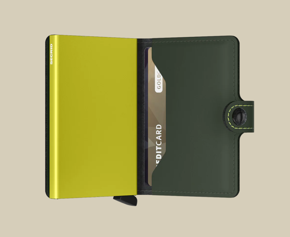 Miniwallet - Matte Green Lime