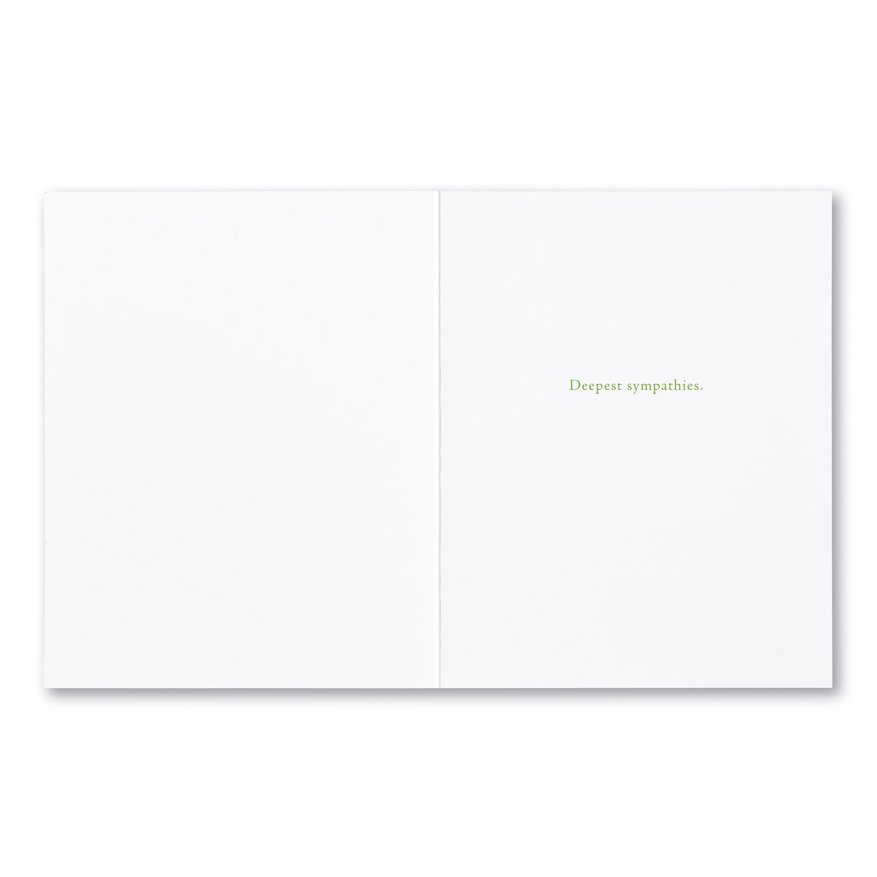 Sympathy Card - The Memory Becomes a Treasure