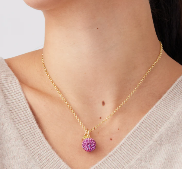H&B Necklace - Merry & Bright Sparkle Ball™ Long LE