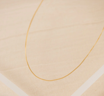 Load image into Gallery viewer, Demi-Fine Necklace - Gold Mini Curb
