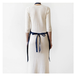 Load image into Gallery viewer, Daily Apron - Navy Washed Linen
